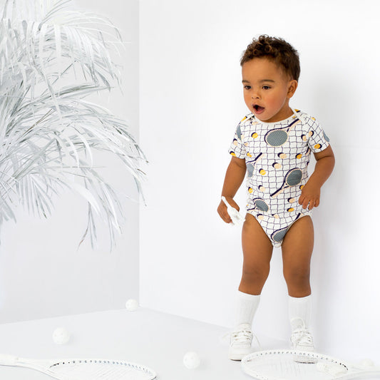 Baby Cotton Short Sleeve Onesie - I Am Not Lazy. I Am on Energy Saving Mode
