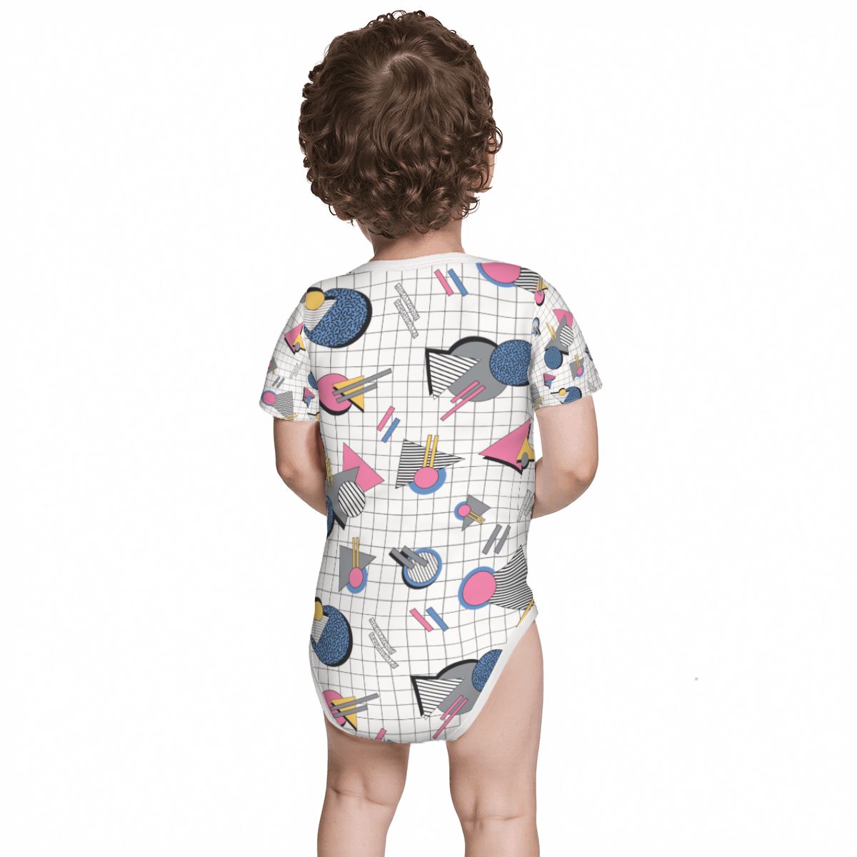 Baby Cotton Short Sleeve Onesies - Fake It Till You Make It
