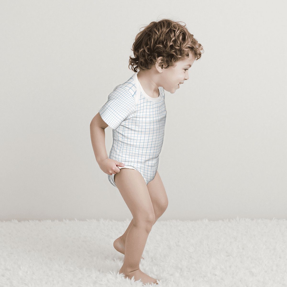 Baby Cotton Short Sleeve Onesies - Gridoholic