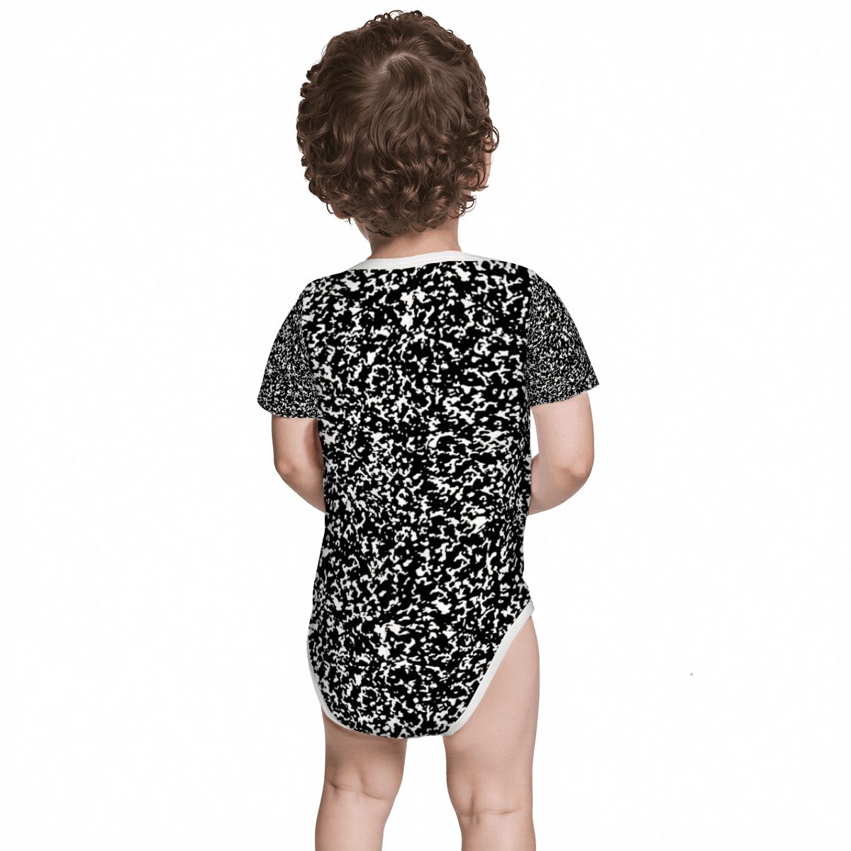 Baby Cotton Short Sleeve Onesie - Too Cool For School