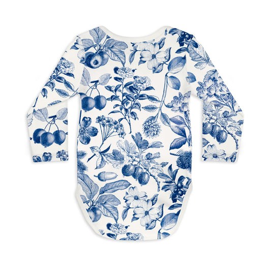 Long Sleeve Baby Bodysuit BLOOM & GROW
