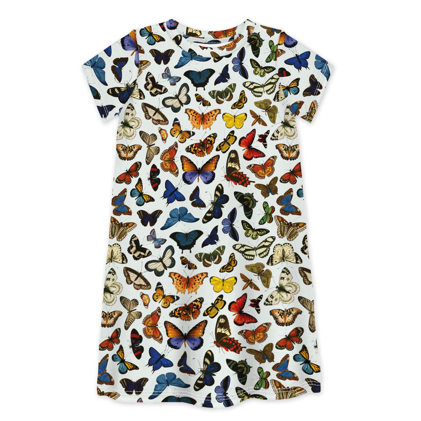 Short Sleeve Dress THE BUTTERFLY EFFECT