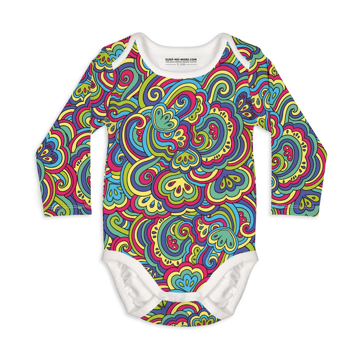 Long Sleeve Baby Bodysuit MAGICAL MYSTERY TOUR