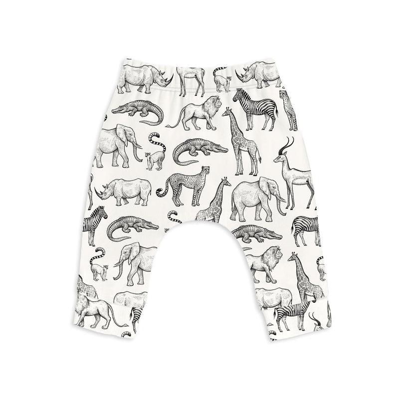 Baby Trousers TAKE A WALK ON THE WILD SIDE-Baby Long Trousers-sleep-no-more