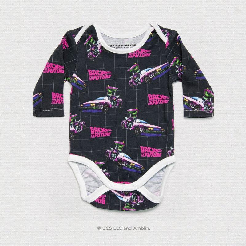 Long Sleeve Baby Bodysuit BACK TO THE FUTURE 03-baby bodysuits-sleep-no-more