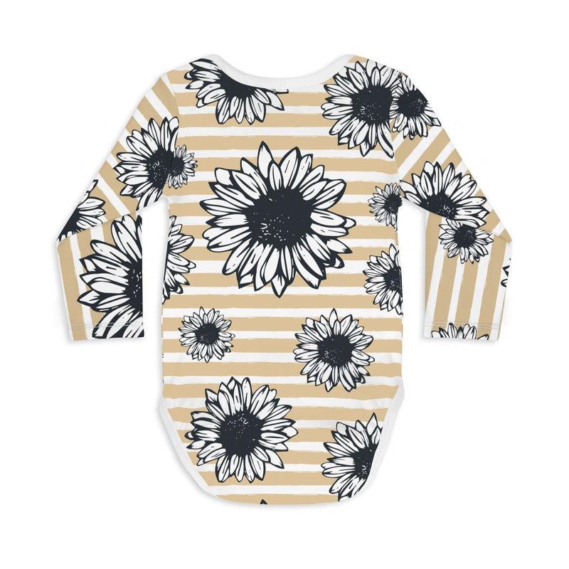 Long Sleeve Baby Bodysuit BITCH PLEASE!-baby bodysuits-sleep-no-more