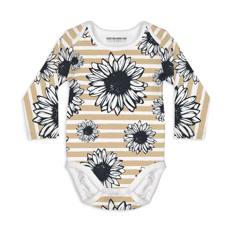 Long Sleeve Baby Bodysuit BITCH PLEASE!-baby bodysuits-sleep-no-more