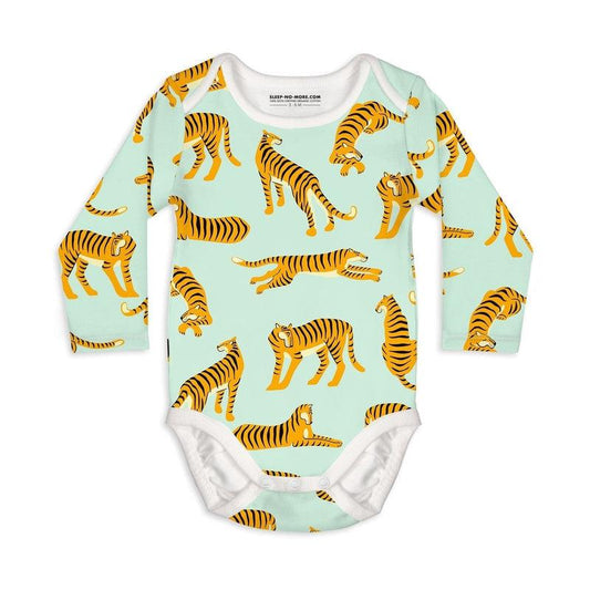 Long Sleeve Baby Bodysuit DON'T CHANGE YOUR STRIPES-baby bodysuits-sleep-no-more