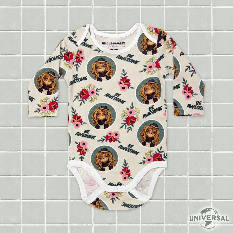 Long Sleeve Baby Bodysuit E.T. THE EXTRA TERRESTRIAL 02-baby bodysuits-sleep-no-more
