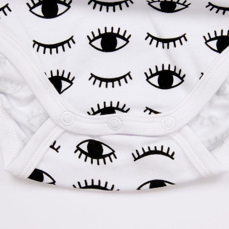 Long Sleeve Baby Bodysuit I GOT MY EYES ON YOU-baby bodysuits-sleep-no-more