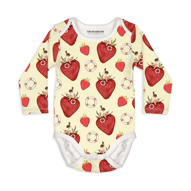 Long Sleeve Baby Bodysuit WE'RE ALL MADE HERE-Baby Bodysuits-sleep-no-more