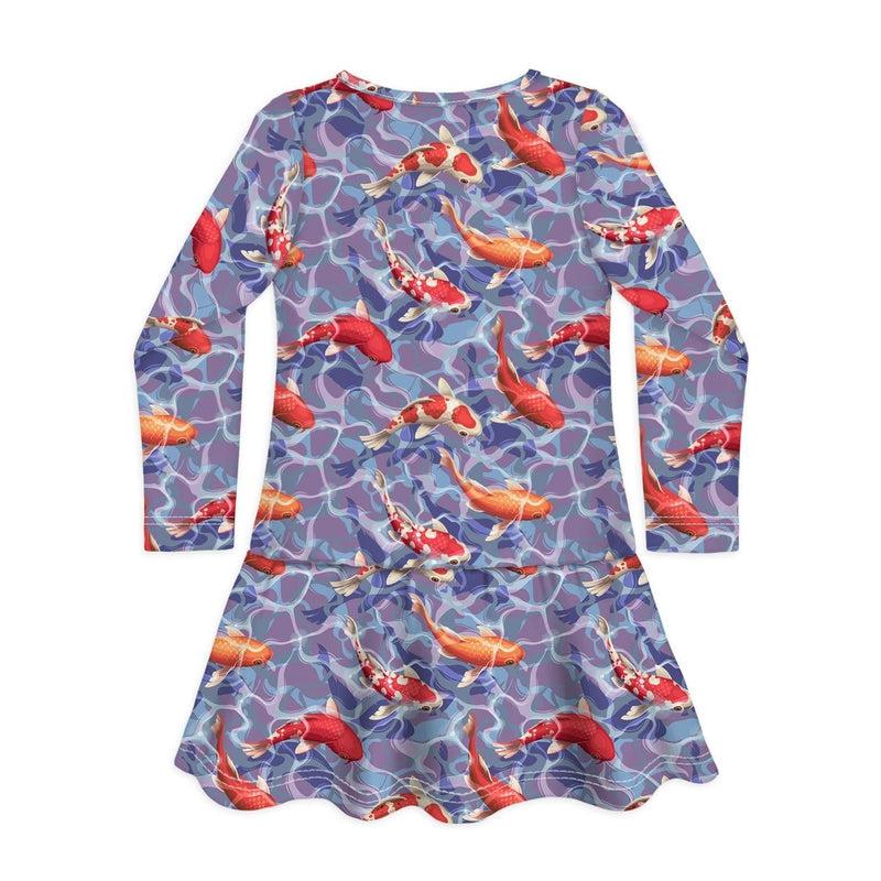 Long Sleeve Dress DON'T BE KOI-Dresses-sleep-no-more