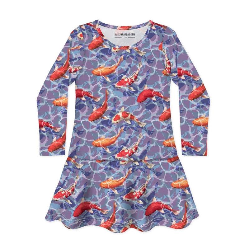 Long Sleeve Dress DON'T BE KOI-Dresses-sleep-no-more