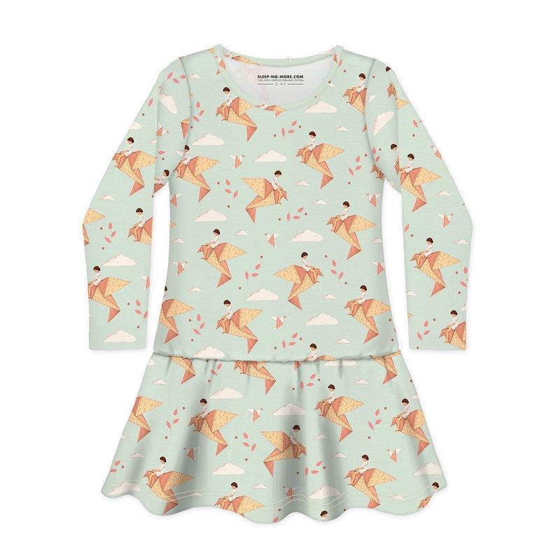 Long Sleeve Dress DREAMS DO COME TRUE IF ONLY WE WISHED HARD ENOUGH-Dresses-sleep-no-more