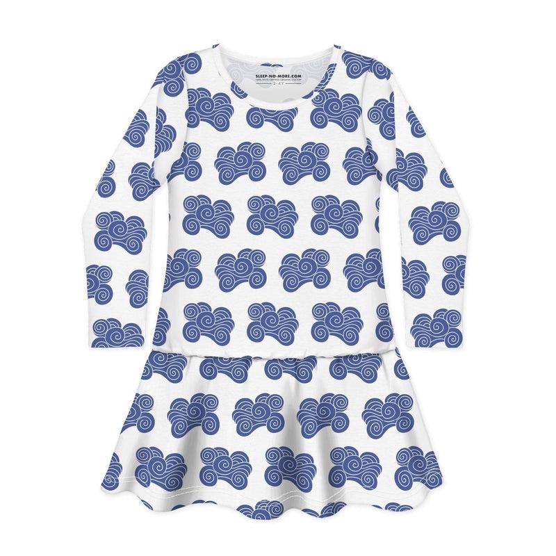 Long Sleeve Dress FOR CRYING OUT CLOUD-Dresses-sleep-no-more