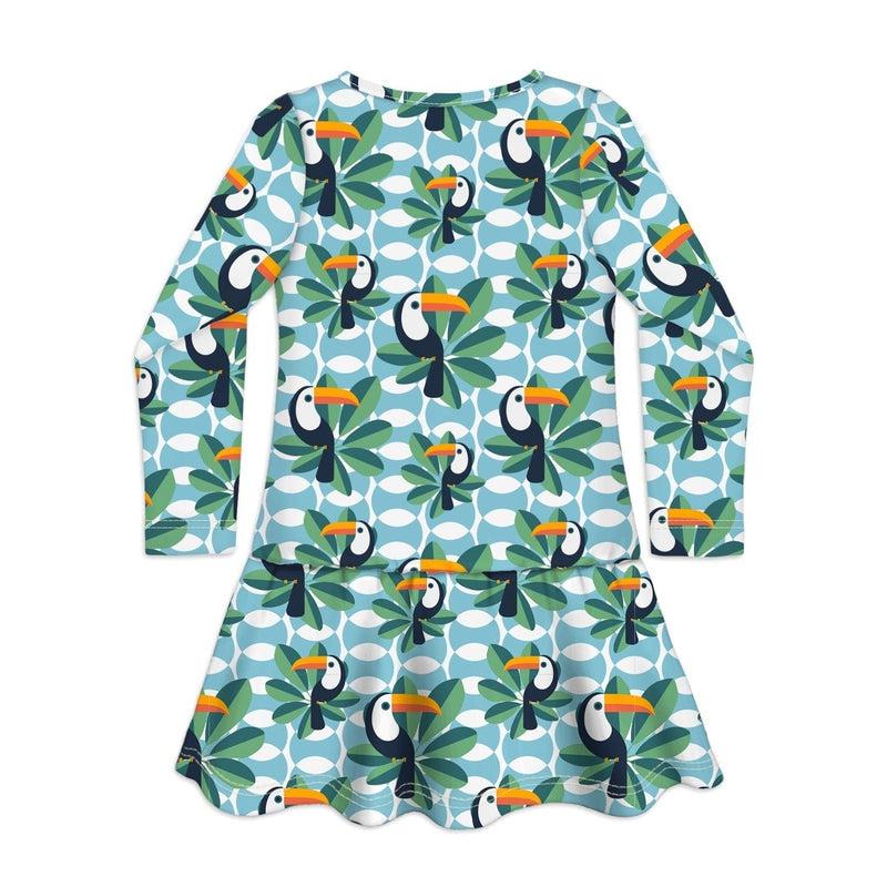 Long Sleeve Dress IF YOU CAN, TOUCAN TOO-Dresses-sleep-no-more