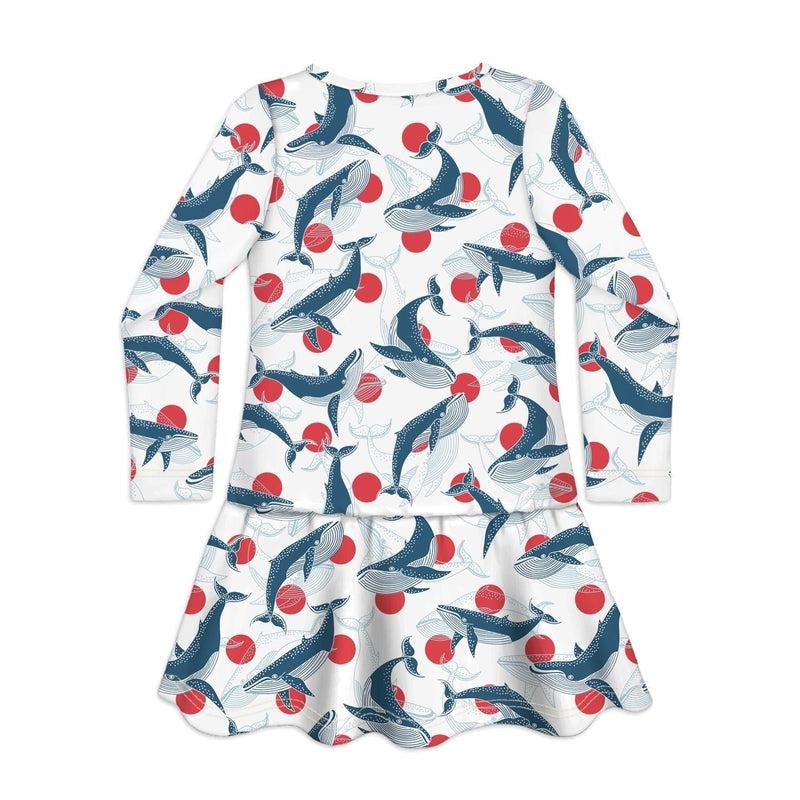 Long Sleeve Dress WHALE, THAT'S AWKWARD-Dresses-sleep-no-more