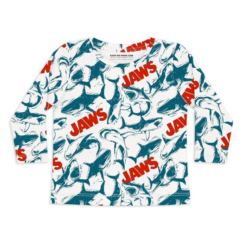 Long Sleeve T-shirt JAWS 02-t-shirts-sleep-no-more