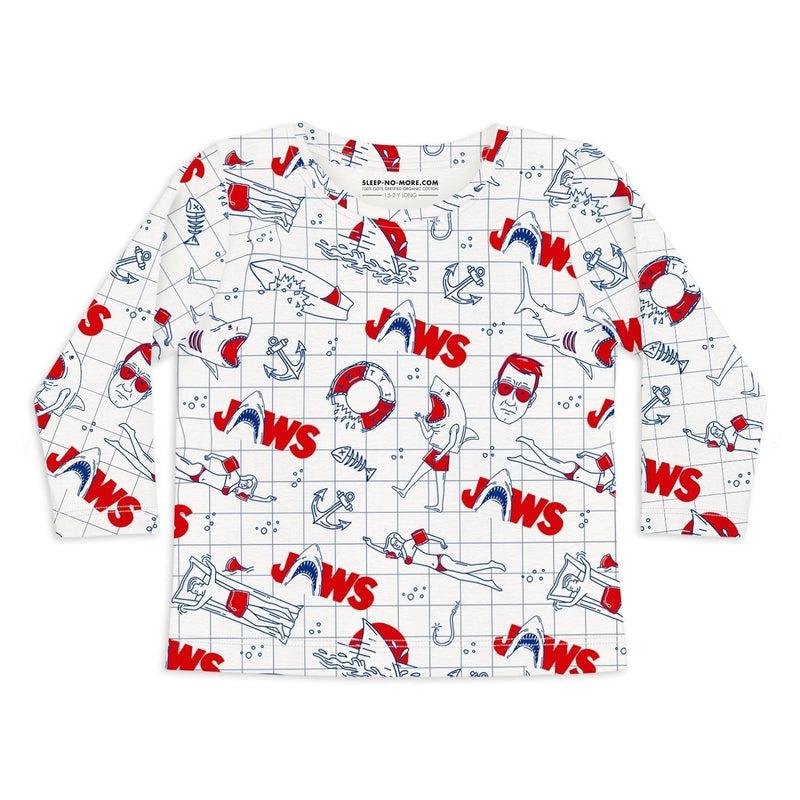 Long Sleeve T-shirt JAWS 03-t-shirts-sleep-no-more