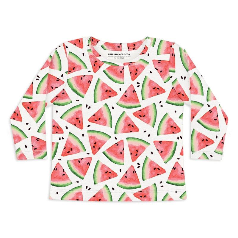 Long Sleeve T-shirt ONE IN A MELON-kids t-shirts-sleep-no-more