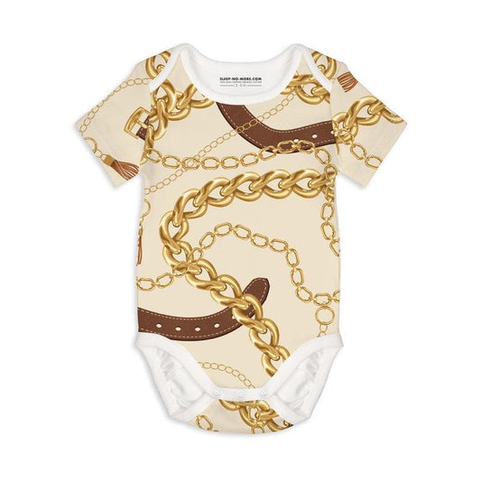 Short Sleeve Baby Bodysuit ALICE IN CHAINS-Baby Bodysuits-sleep-no-more