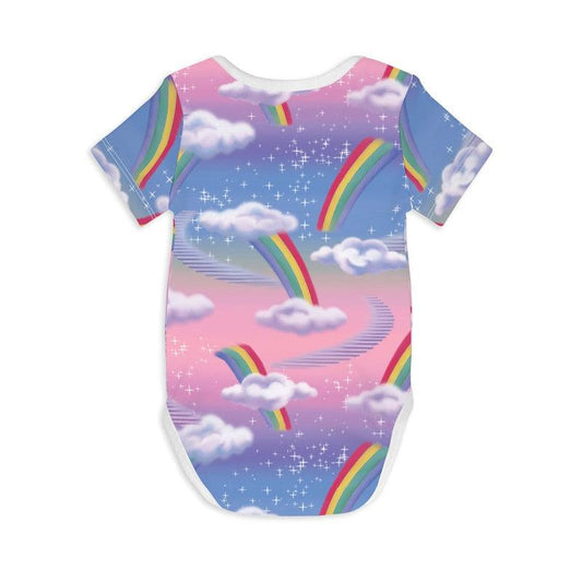 Short Sleeve Baby Bodysuit ALL I EVER WANTED WAS EVERYTHING-Baby Bodysuits-sleep-no-more