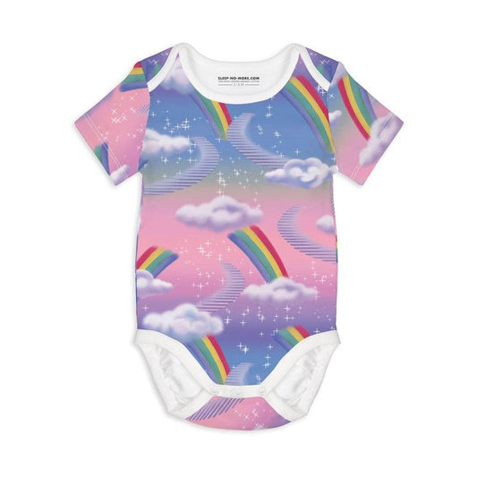 Short Sleeve Baby Bodysuit ALL I EVER WANTED WAS EVERYTHING-Baby Bodysuits-sleep-no-more