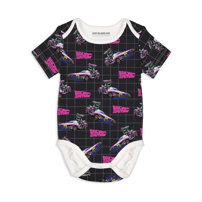 Short Sleeve Baby Bodysuit BACK TO THE FUTURE 03-Baby Bodysuits-sleep-no-more