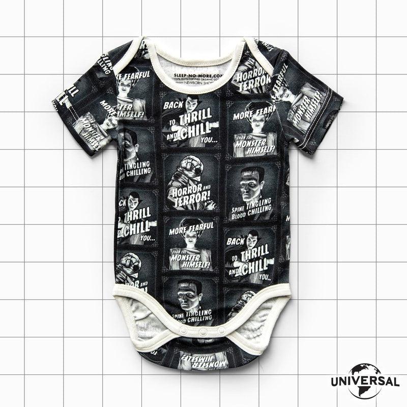 Short Sleeve Baby Bodysuit BACK TO THRILL AND CHILL YOU...-Baby Romper-sleep-no-more