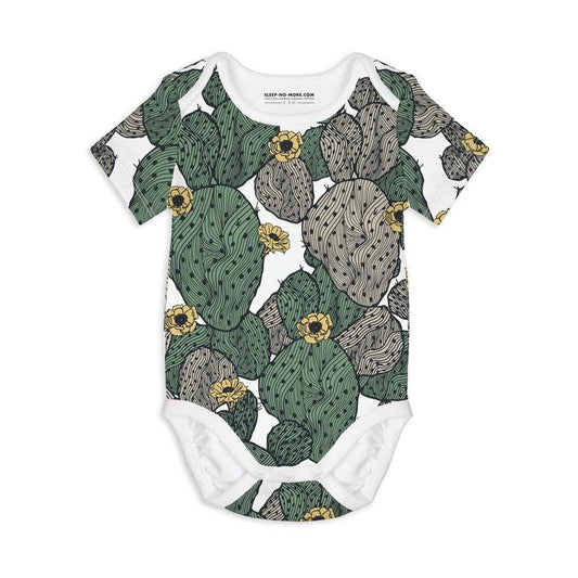 Short Sleeve Baby Bodysuit I'LL NEVER DESERT YOU-Baby Romper-sleep-no-more