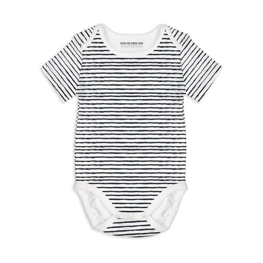 Short Sleeve Baby Bodysuit MAY THE VIBES BE WITH YOU-bodysuits-sleep-no-more