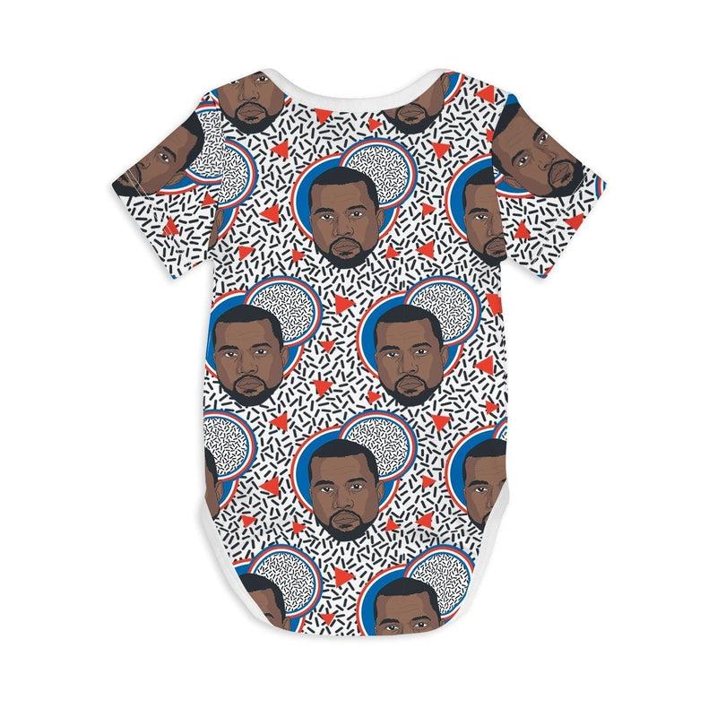 Short Sleeve Baby Bodysuit SHHH. NO ONE CARES!-bodysuits-sleep-no-more
