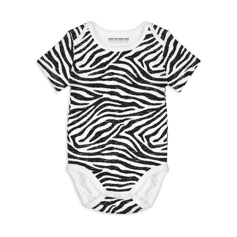 Short Sleeve Baby Bodysuit SHOPPING IS CHEAPER THAN THERAPY-bodysuits-sleep-no-more