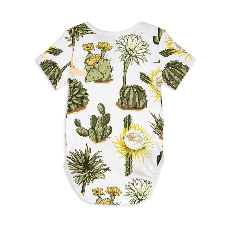 Short Sleeve Baby Bodysuit STAY SHARP-Baby Bodysuits-sleep-no-more