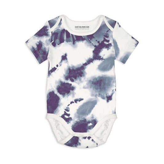 Short Sleeve Baby Bodysuit TO DYE FOR-baby bodysuit-sleep-no-more