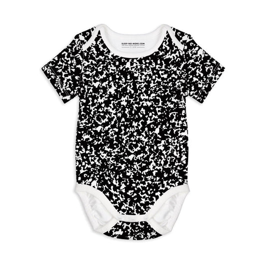 Short Sleeve Baby Bodysuit TOO COOL FOR SCHOOL-Baby Bodysuits-sleep-no-more