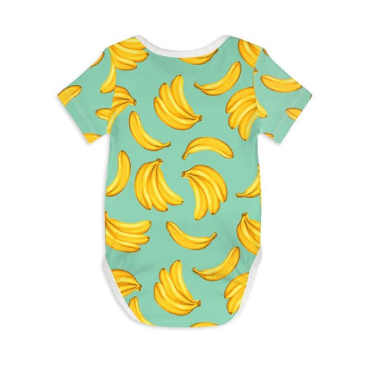 Short Sleeve Baby Bodysuit VERY A-PEELING-baby bodysuit-sleep-no-more