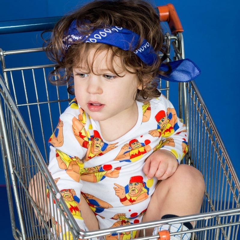 Short Sleeve Baby Bodysuit WHATCHA GONNA DO-baby bodysuit-sleep-no-more