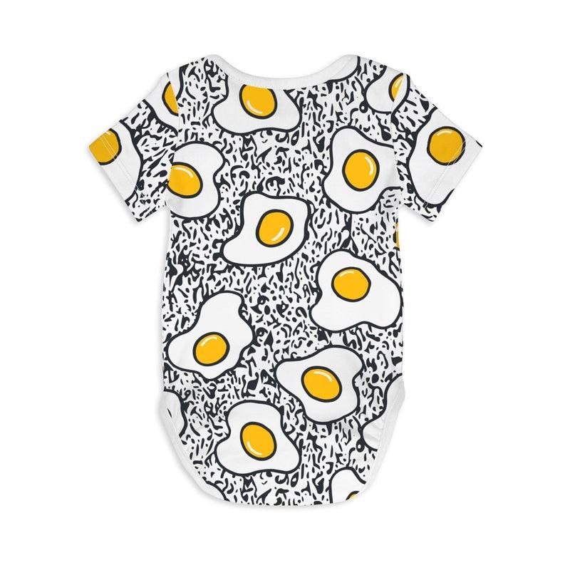 Short Sleeve Baby Bodysuit YOU ARE MY SUNNY SIDE UP-baby bodysuit-sleep-no-more