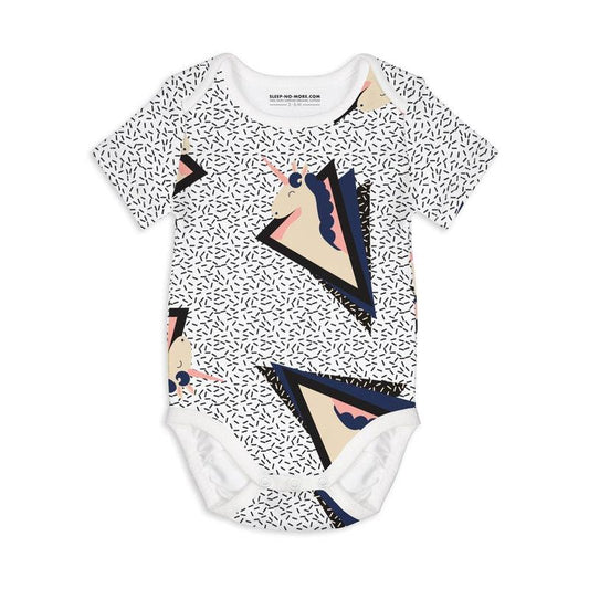 Short Sleeve Bodysuit YOU SNOOZE YOU LOSE-baby bodysuit-sleep-no-more