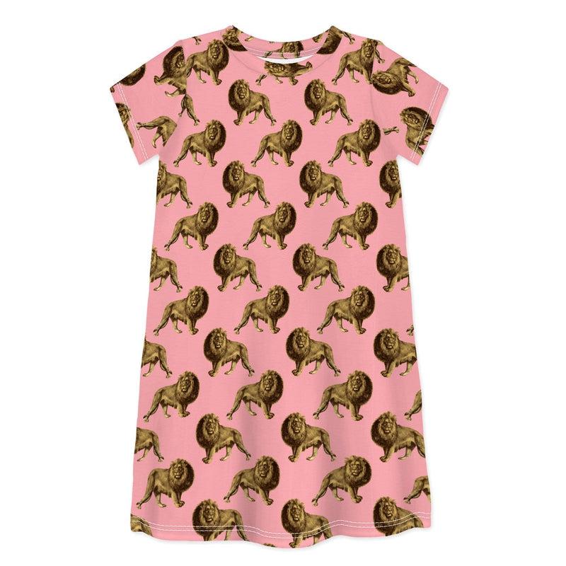 Short Sleeve Dress CATS ARE PEOPLE TOO-Dresses-sleep-no-more