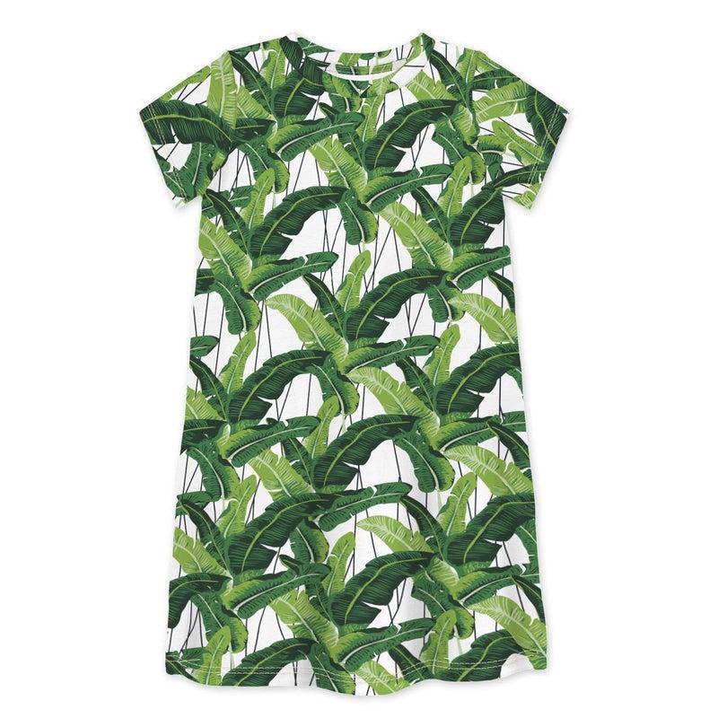 Short Sleeve Dress I NEED VACATIONS-kids dresses-sleep-no-more