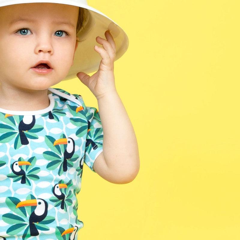 Short Sleeve Dress IF YOU CAN, TOUCAN TOO-kids dresses-sleep-no-more