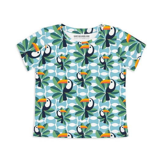 Short Sleeve T-shirt IF I CAN, TOUCAN TOO-Kids T-Shirts-sleep-no-more