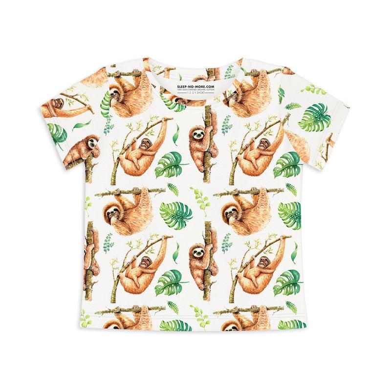 Short Sleeve T-shirt THE BAGS UNDER MY EYES-Kids T-Shirts-sleep-no-more