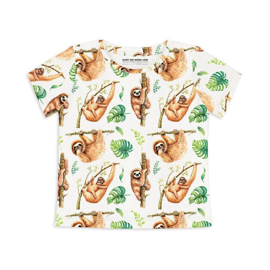 Short Sleeve T-shirt THE BAGS UNDER MY EYES-Kids T-Shirts-sleep-no-more