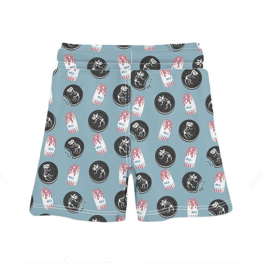 Track Shorts COOKIESAURUS REX-Kids Shorts-sleep-no-more