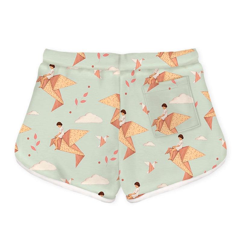 Trim Shorts DREAMS DO COME TRUE IF ONLY WE WISHED HARD ENOUGH-Kids Shorts-sleep-no-more