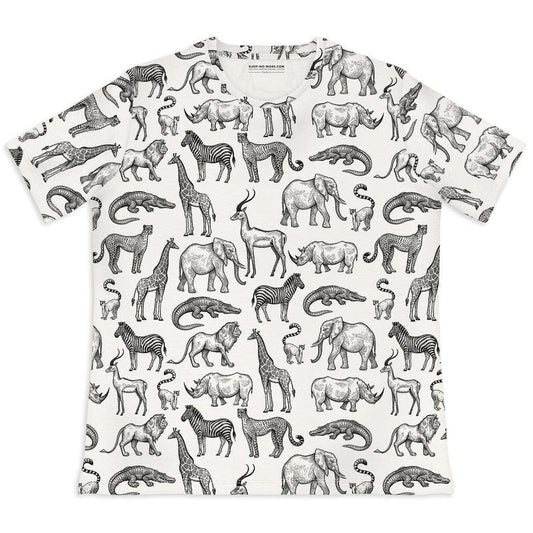 Unisex Adult T-shirt TAKE A WALK ON THE WILD SIDE-t-shirts-sleep-no-more