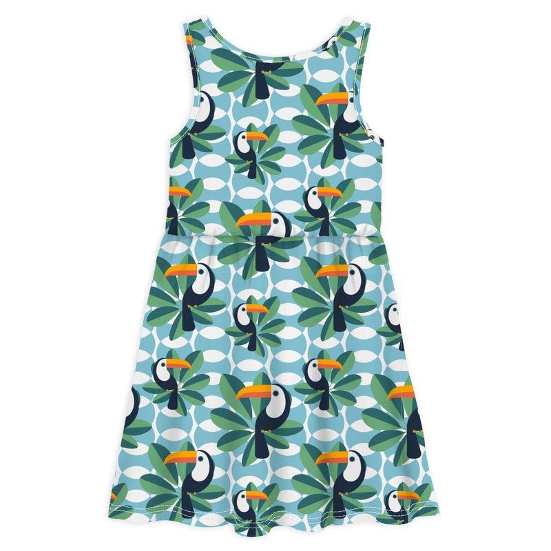 Vest Dress IF I CAN, TOUCAN TOO-Dresses-sleep-no-more